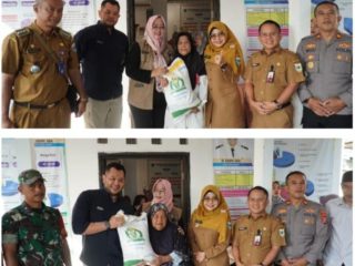 Ribuan Warga Sumringah, Bupati Dewi Bersama Bulog Sub Drive Lebak-Pandeglang Salurkan Bantuan Beras