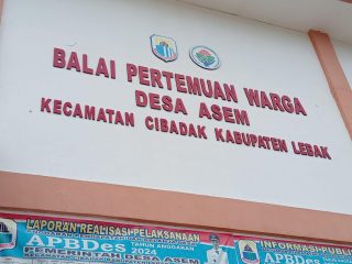Pembangunan Gedung Balai Pertemuan Masyarakat Desa Asem Diduga Langgar Regulasi