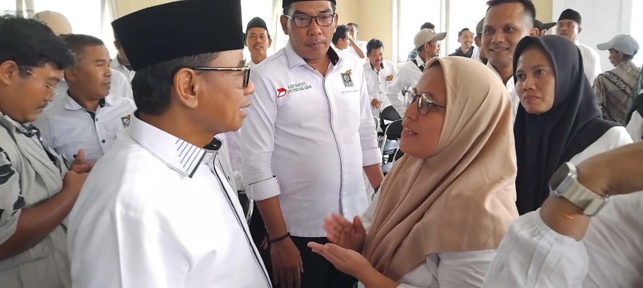 Ideologi PKB Dikumandangkan, Ahmad Fauzi Serap Aspirasi Warga Maja dan Curugbitung I PojokPublik