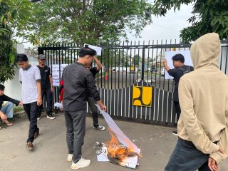 Aksi Jilid Dua, GEMPA Desak Tindak Tegas Dugaan Pelanggaran Proyek Jembatan Cirokoy