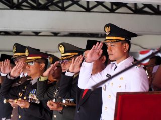 Upacara HUT RI ke 80, Pandeglang Launching Aplikasi Didingklik