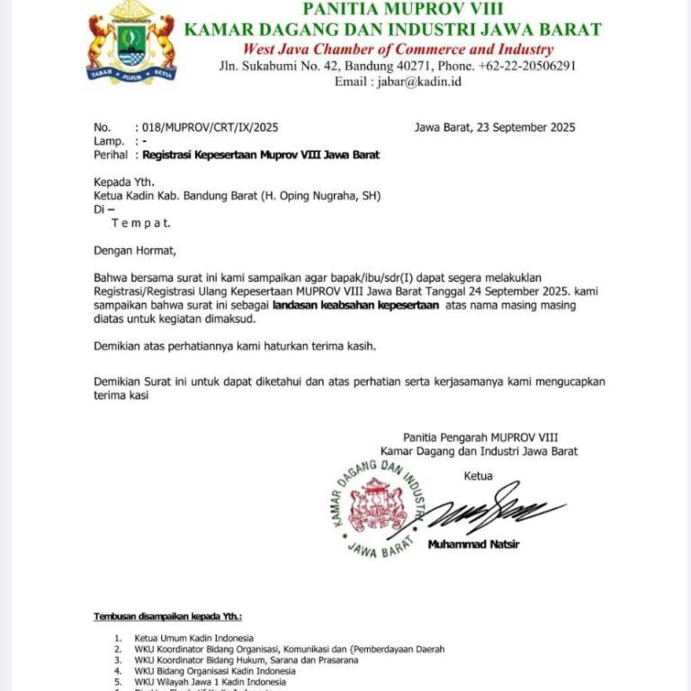 Quorum Diragukan, Musprov VIII Kadin Versi Bogor Mendapat Sorotan Tajam