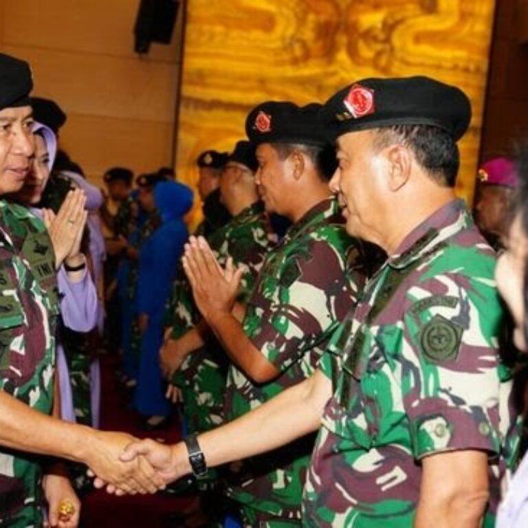 Panglima TNI Pimpin Upacara Kenaikan Pangkat 177 Perwira Tinggi