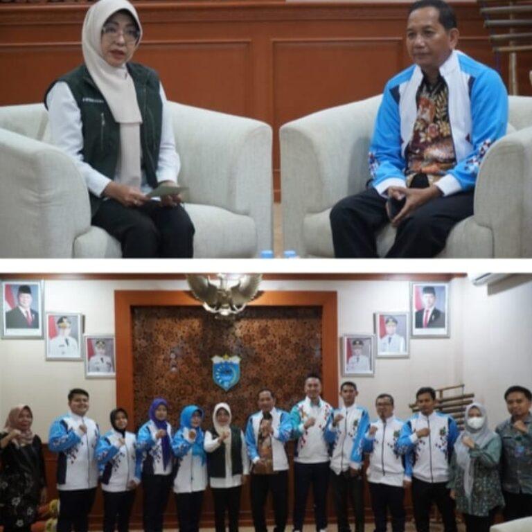 Bupati Dewi Lepas Kontingen PORNAS KORPRI XVII Jaga Sportivitas Harumkan Nama Pandeglang