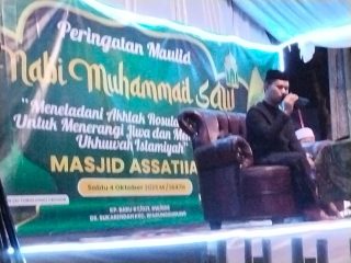 Kompak Ribuan Warga Hadiri Peringatan Maulid Nabi Bukti Cinta Kepada Baginda Rosulullah Saw