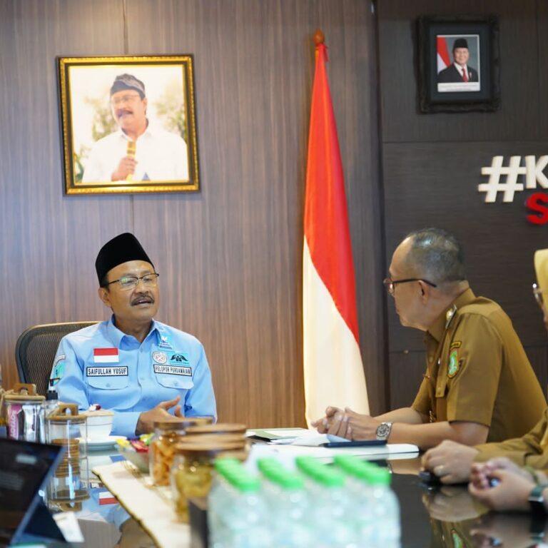 Dorong Program Prioritas Nasional, Walikota Sukabumi Kolaborasi Bersama Menteri Sosial