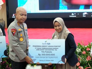 Dorong Pertumbuhan Ekonomi, Kapolda Banten Hadiri Akad Massal KUR Nasional