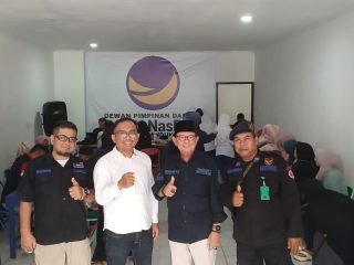 Peduli Sosial, Partai NasDem Bandung Barat Gelar Kegiatan Cek Kesehatan Gratis Bagi Warga