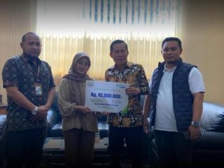 Serahkan Santunan dari BPJS ke Ahli Waris, DPRD Kota Serang Dukung Kesejahteraan Para Pekerja