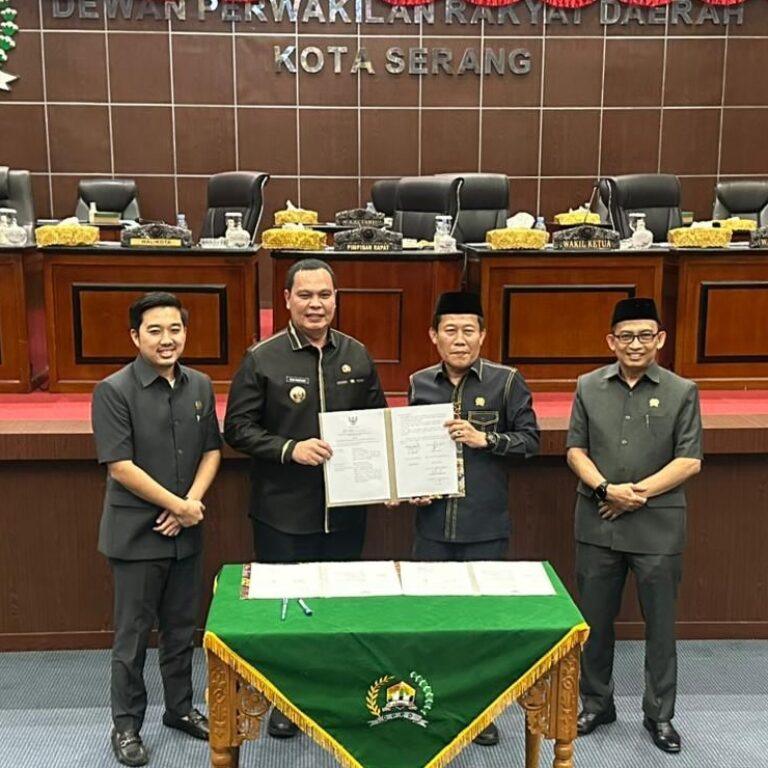 Dorong Pelayanan Publik dan Investasi, DPRD Kota Serang Sahkan Tiga Perda Strategis