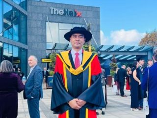 Istimewa, Staf Khusus Menag Raih Lulusan S3 Terbaik di Universitas Dublin