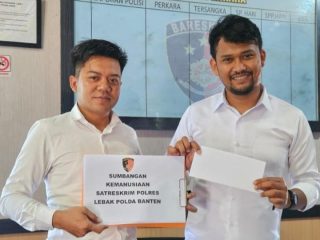Polri Peduli, Polres Lebak Galang Donasi untuk Korban Bencana Alam