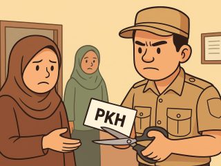 Bahaya, KPM PKH Desa Curug Langlang Diduga Disunat Oknum Petugas