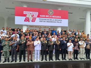 Peringati Hari Bela Negara ke-77, PPBN RI Ikuti Upacara di Kementerian Pertahanan