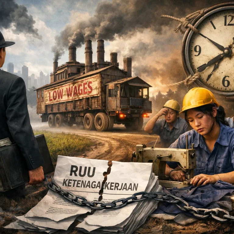 Membongkar Mitos Investasi: Mengapa RUU Ketenagakerjaan Baru Tak Boleh Tunduk pada Modal Nomaden 7 Membongkar Mitos Investasi: Mengapa RUU Ketenagakerjaan Baru Tak Boleh Tunduk pada Modal Nomaden I PojokPublik