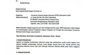 Kejari Lebak Bantah Tangani Kasus Bansos, BCW Desak APH Bertindak 4 Kejari Lebak Bantah Tangani Kasus Bansos, BCW Desak APH Bertindak I PojokPublik