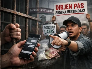 Pihak Bungkam, Terkait Dugaan Napi Kendalikan Sabu dari Dalam Lapas Kelas I Tangerang