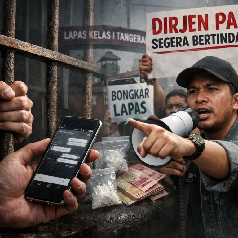 Pihak Bungkam, Terkait Dugaan Napi Kendalikan Sabu dari Dalam Lapas Kelas I Tangerang 9 Pihak Bungkam, Terkait Dugaan Napi Kendalikan Sabu dari Dalam Lapas Kelas I Tangerang I PojokPublik