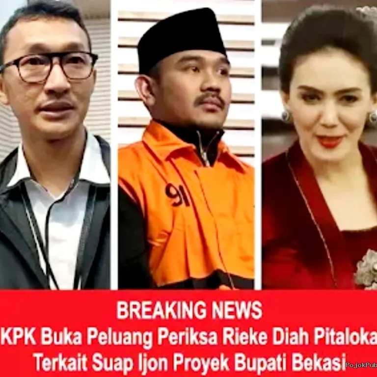 KPK Buka Peluang Periksa Rieke Diah Pitaloka Terkait Suap Ijon Bupati Kabupaten Bekasi 12 KPK Buka Peluang Periksa Rieke Diah Pitaloka Terkait Suap Ijon Bupati Kabupaten Bekasi I PojokPublik