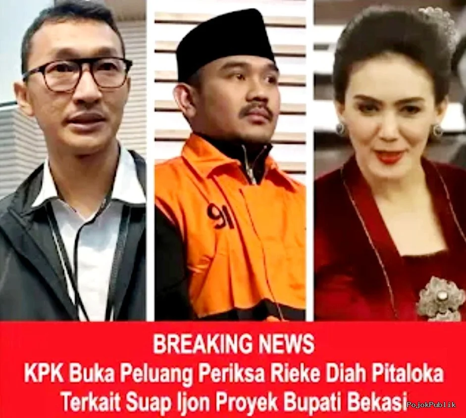KPK Buka Peluang Periksa Rieke Diah Pitaloka Terkait Suap Ijon Bupati Kabupaten Bekasi 7 KPK Buka Peluang Periksa Rieke Diah Pitaloka Terkait Suap Ijon Bupati Kabupaten Bekasi I PojokPublik