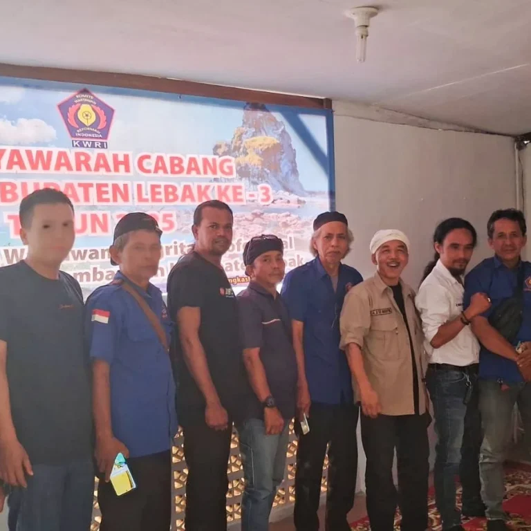 Lewat Muscab III, KWRI Lebak Perkuat Marwah Jurnalis 14 Lewat Muscab III, KWRI Lebak Perkuat Marwah Jurnalis I PojokPublik