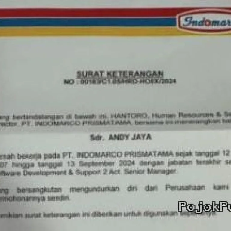 TERUNGKAP! Mantan Senior Manager IT Indomaret, Jadi DPO Dalam Kasus TPKS 9 TERUNGKAP! Mantan Senior Manager IT Indomaret, Jadi DPO Dalam Kasus TPKS I PojokPublik