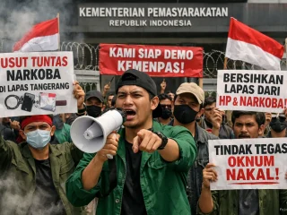 Diduga Kendalikan Sabu dari Lapas,Aktivis HMI Siap Demo Kemenpas