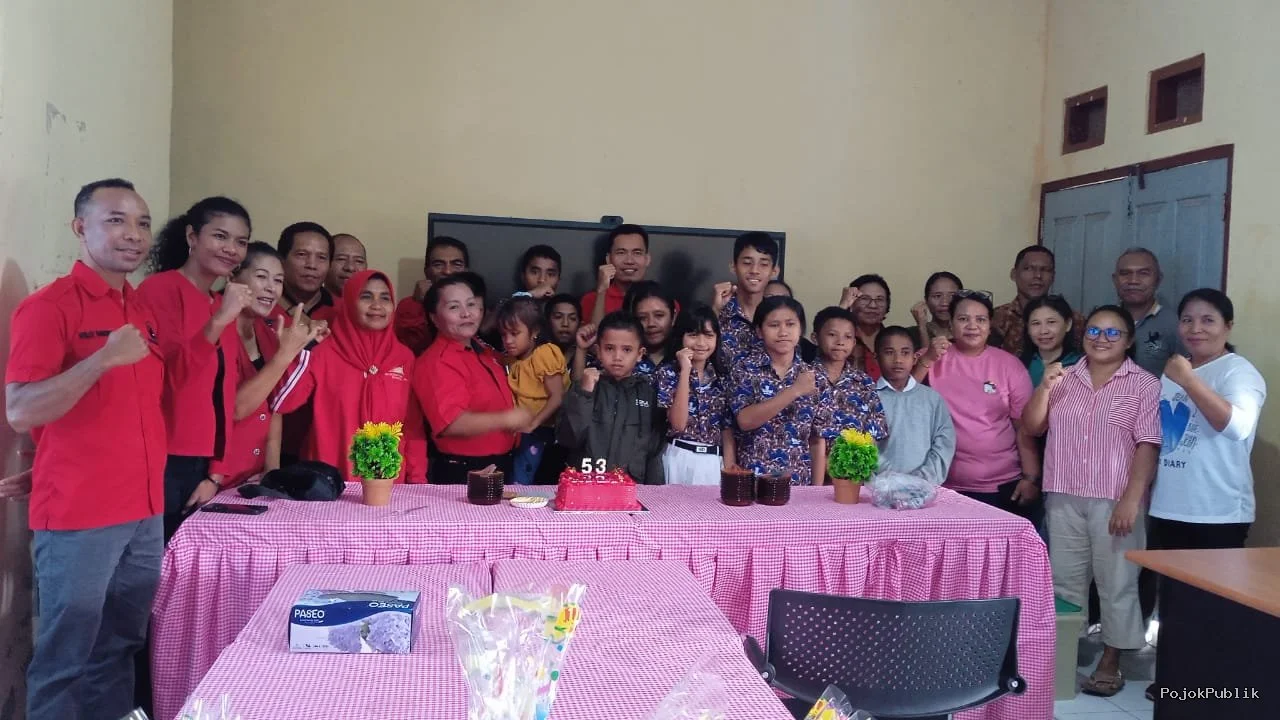 DPC Kabupaten Manggarai Rayakan Hut ke 53 PDIP, Lakukan Perjalanan Kasih Kunjungi Sekolah Luar Biasa Negeri 7 DPC Kabupaten Manggarai Rayakan Hut ke 53 PDIP, Lakukan Perjalanan Kasih Kunjungi Sekolah Luar Biasa Negeri I PojokPublik