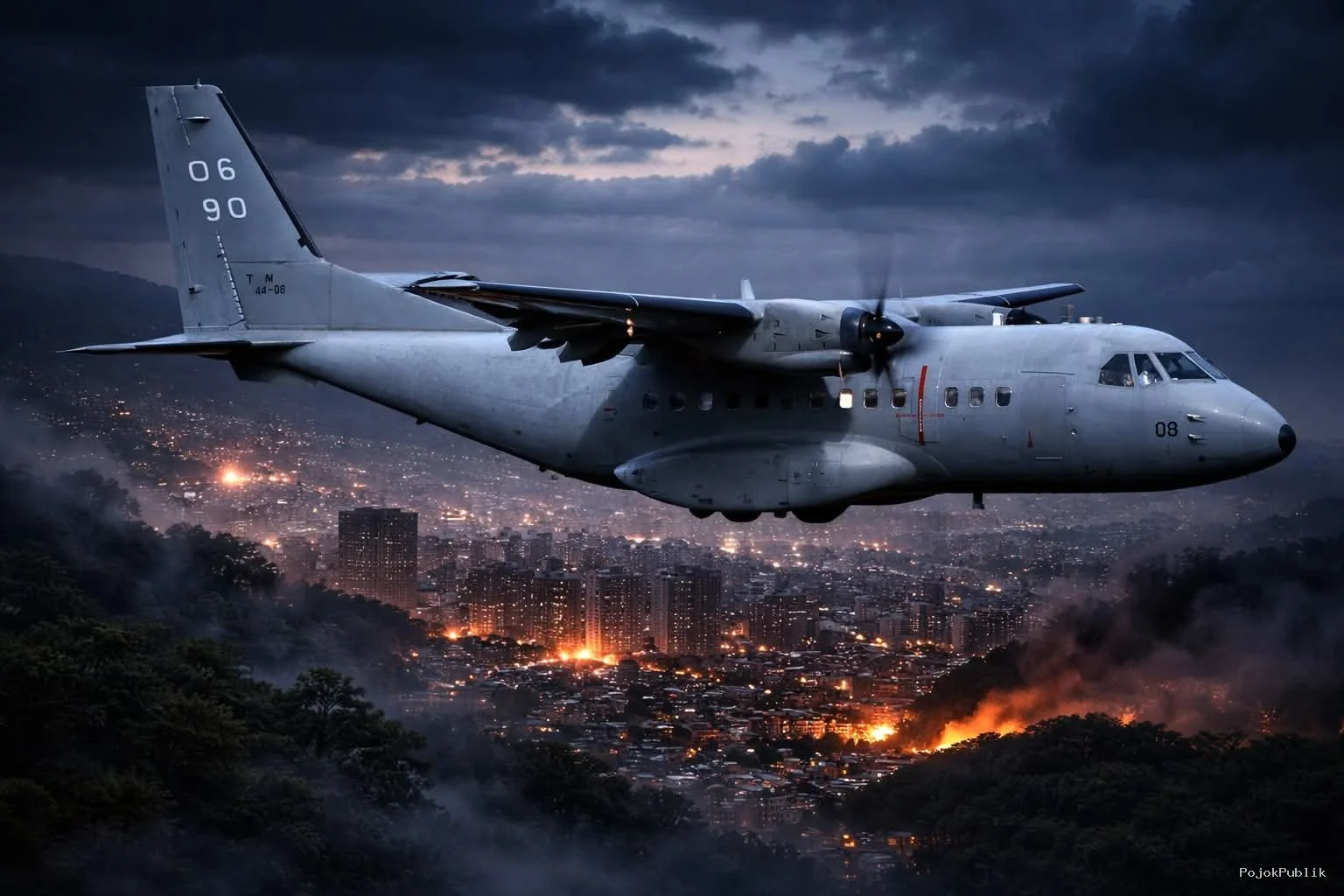 CN 235 Aktor Kunci Operasi Senyap, Penangkapan Presiden Venezuela 7 CN 235 Aktor Kunci Operasi Senyap, Penangkapan Presiden Venezuela I PojokPublik