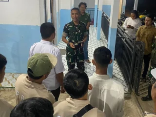 Dandim 0603/Lebak Beri Pengarahan dan Pengawasan di Dapur MBG Yayasan Amanah Permas Agung