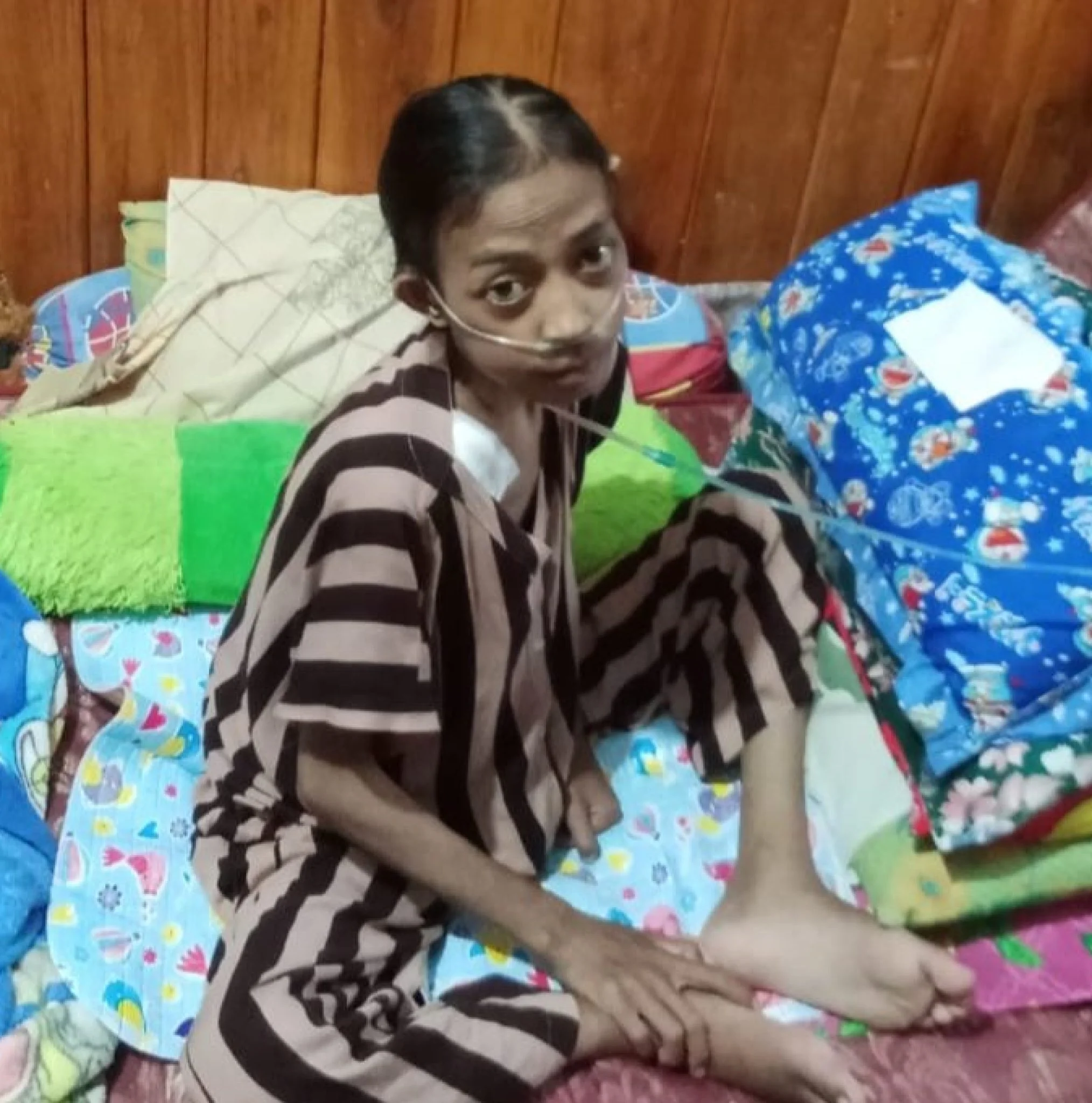 Satu Tabung Oksigen untuk Bertahan Hidup, Kisah Pilu Siti Nurlela dari Ciamis