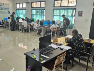 Bangun Karakter Sejak Dini, Kodim 0510/Tigaraksa Gelar Tes Psikologi KKRI di SMKN 12