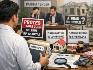 Tender Aksesoris Rumah tahun 2026 Dipersoalkan, Peserta Klaim Digugurkan karena Aturan Tak Tertulis