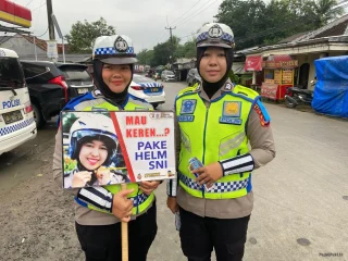 Hari ke-8 Operasi Keselamatan Maung 2026, Satlantas Lebak Utamakan Edukasi Humanis ke Pengguna Jalan