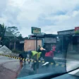 Astaga, Perbaikan Jalan di Lebak Tak Tertata dan Picu Kemacetan