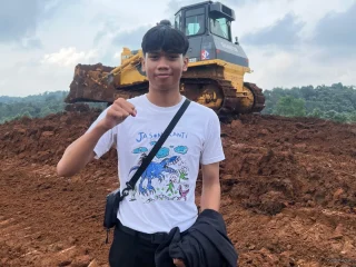 Proses Pematangan Lahan Huntap di Cigobang Mulai Berjalan