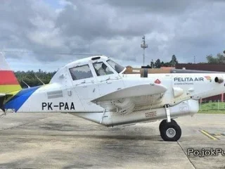Pesawat Kargo BBM Pelita Air Jatuh di Kalimantan Utara, Pilot Ditemukan Selamat