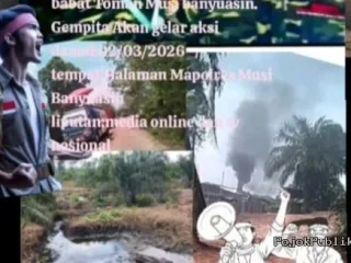 Ratusan Tungku Ilegal Membara, Penegakan Hukum Diuji: Koalisi LSM Muba Turun ke Jalan 2 Maret