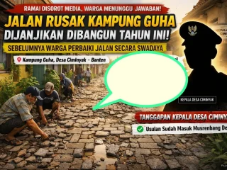 Usulan Sudah Masuk Musrenbang, Warga Tunggu Aksi Nyata Perbaikan Jalan Guha