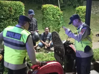Patroli Malam Polsek Panongan Ditingkatkan Jelang Libur Lebaran, Antisipasi Gangguan Kamtibmas