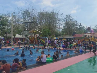 Wisata Jati Ombo Parung Panjang Ramai Dikunjungi Saat Libur Lebaran