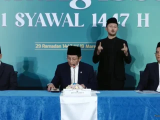 Pemerintah Umumkan 1 Syawal 1447 H pada Sabtu 21 Maret