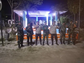 Patroli Maung TNI Perkuat Pengawasan Wilayah Pasar Kemis 