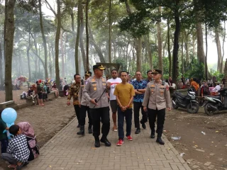 Wisata Solear Masih Dipadati Pengunjung, Kapolresta Tangerang Turun Pantau Pengamanan