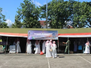 Ramadan Jadi Lebih Indah Bazar Pasar Murah Kodim 0601 Pandeglang Hadir