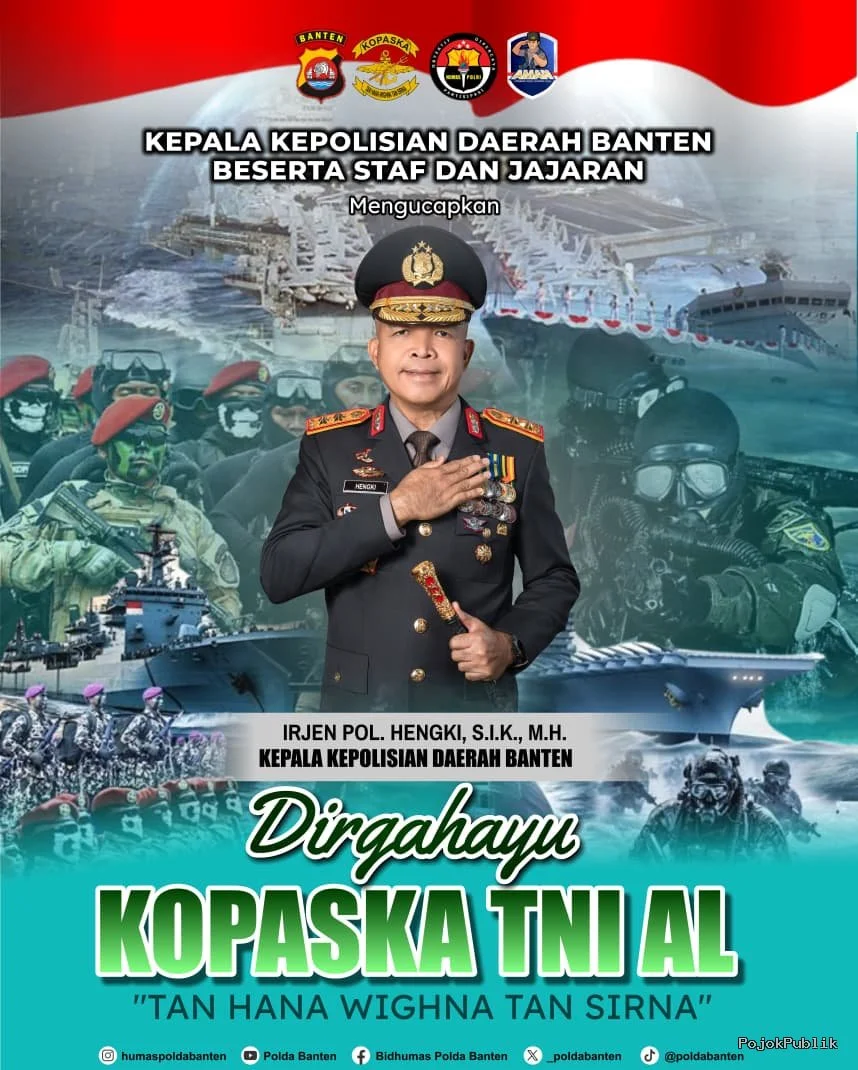 HUT ke-64 Kopaska, Polda Banten Harapkan Sinergi TNI-Polri Semakin Kuat 7 HUT ke-64 Kopaska, Polda Banten Harapkan Sinergi TNI-Polri Semakin Kuat I PojokPublik