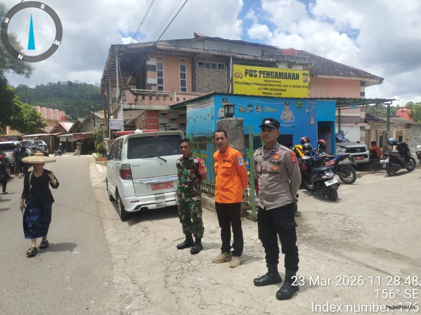 Polsek Leuwidamar Patroli Wisata Baduy, Pastikan Keamanan Pengunjung 7 Dok. Polsek Leuwidamar