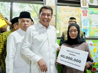 Bupati Tangerang Bersama BAZNAS Serahkan Zis Rp125 Juta ke 252 Penerima Manfaat