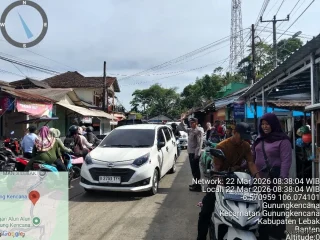 Anggota Polsek Gunungkencana Laksanakan Patroli, Ajak Warga Jaga Kamtibmas