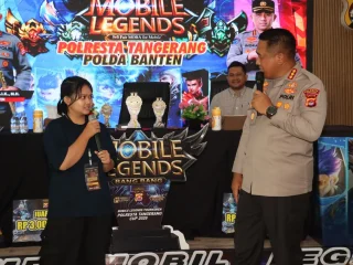 Dari Game ke Prestasi: Polresta Tangerang Gelar Turnamen E-Sport Mobile Legend Pelajar